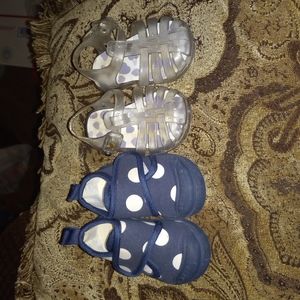 ❤FINAL REDUCTION 2 Pair Little Girl Shoes